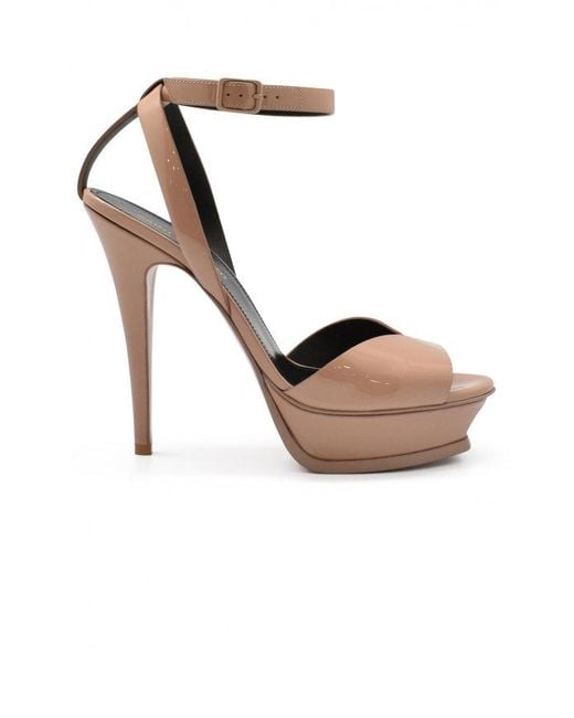 Saint Laurent Multicolor Tribute Lips Sandals