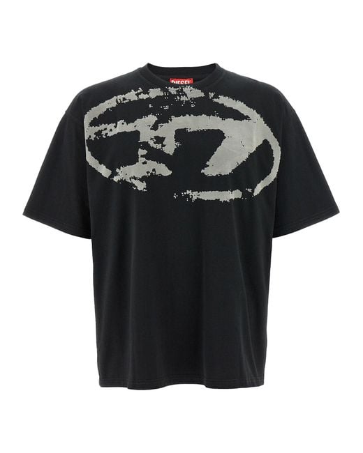 DIESEL 't Boxt N14' T -shirt in het Black voor heren