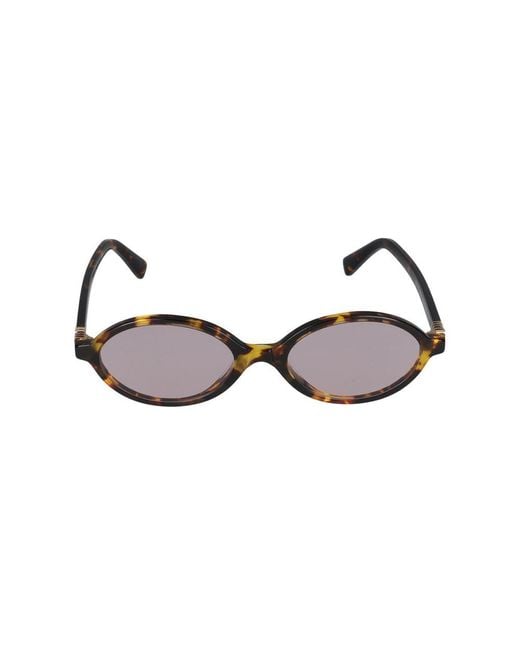 Gafas de sol 0 Mu 04 ZS 14 L4 I0 /18 /140 Miu Miu de hombre de color Black