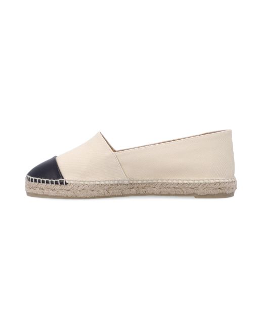 Castaner White Flache Schuhe