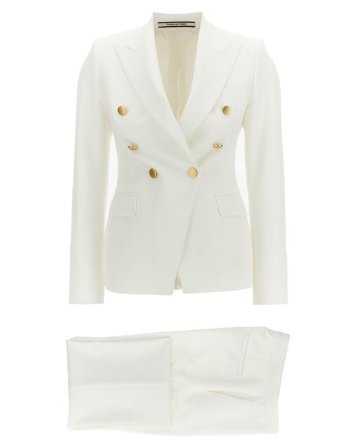 Tagliatore White 'Alicya' Kleid