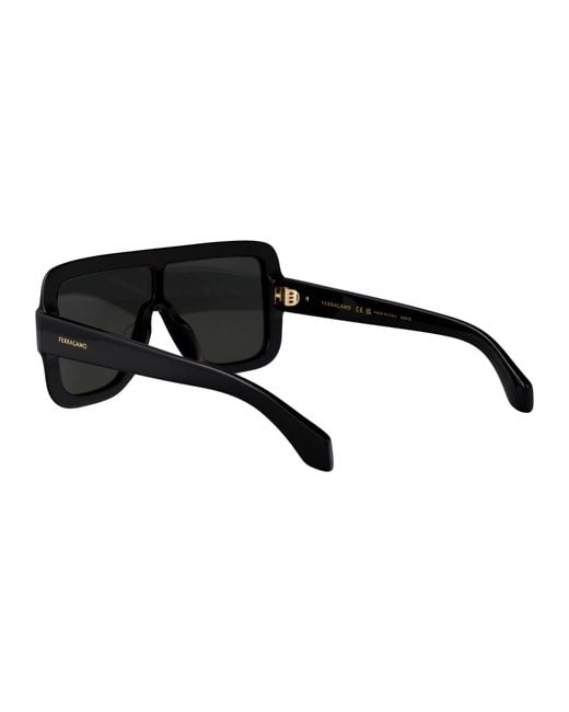 Ferragamo Black Sunglasses