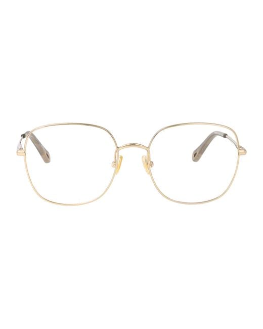 Chloé Metallic Transparent Metal Glasses