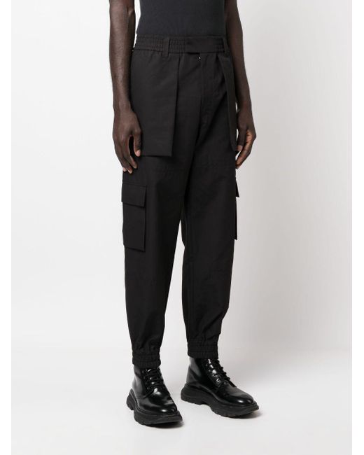 McQueen Cargo Broek in het Black voor heren