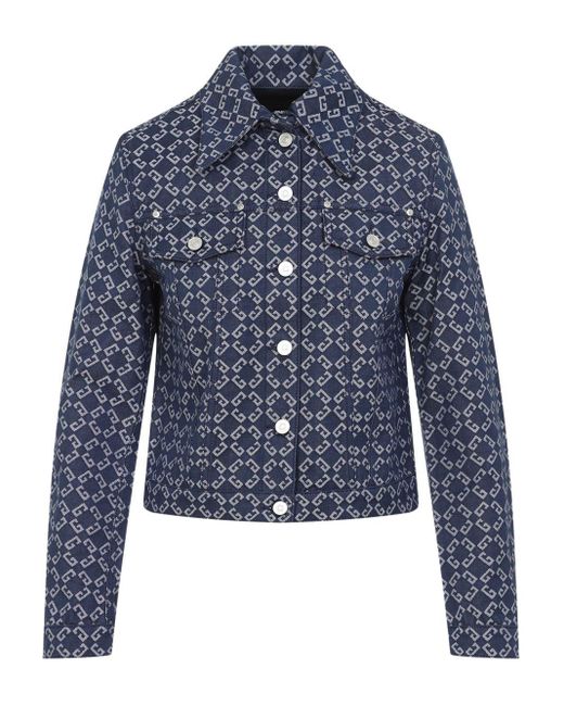 Givenchy Blue Monogram Denimjacke