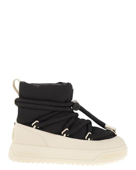 Moncler Black Altive Mid Snow Boots