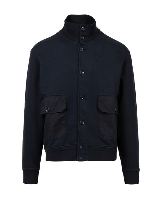 C P Company Blue Sweaters for men