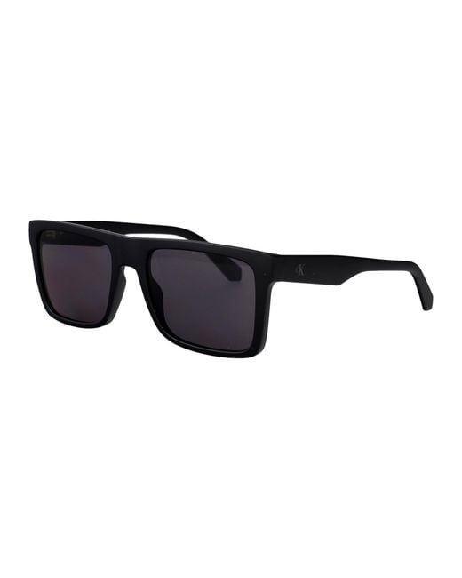 Calvin Klein Black Injected Sunglasses