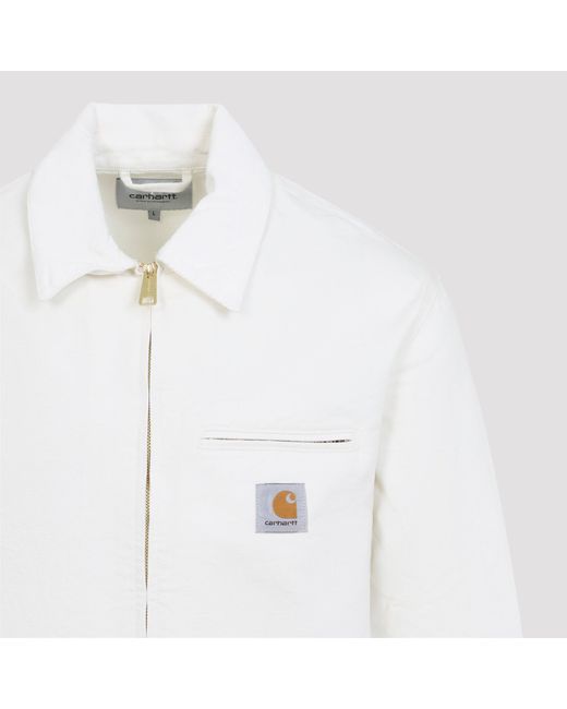 Carhartt White Wax Detroit Jacket