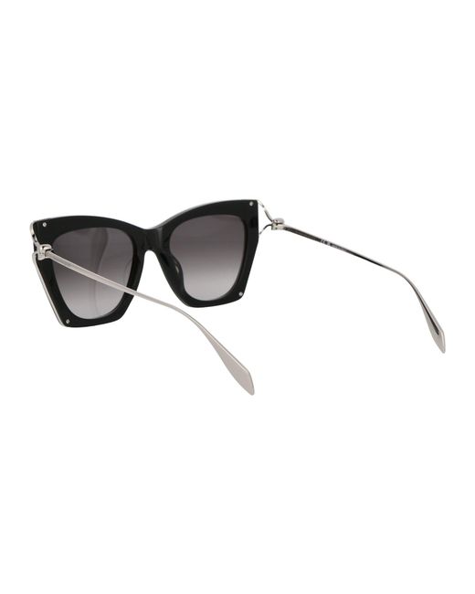 Alexander McQueen Black Sunglasses