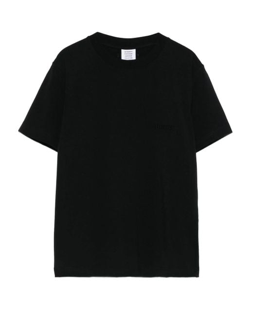 Vetements Black Logo Fitted T Shirt