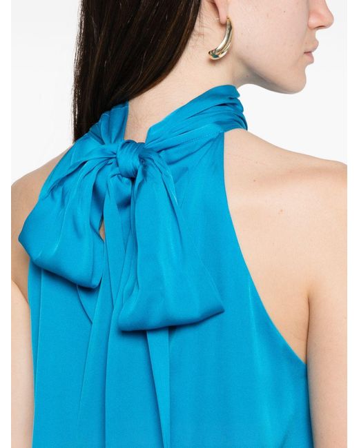 Silk95five Blue Top Silk