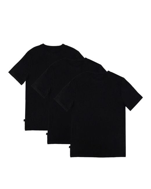 Boss Black Pack Of Three T-Shirts for men