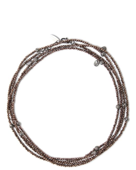 Brunello Cucinelli 'monile' Armband in het Metallic