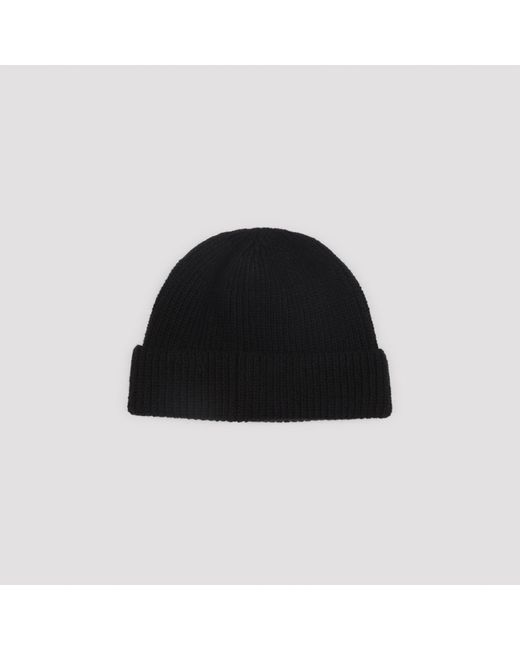 Prada Black Cashmere Hat for men