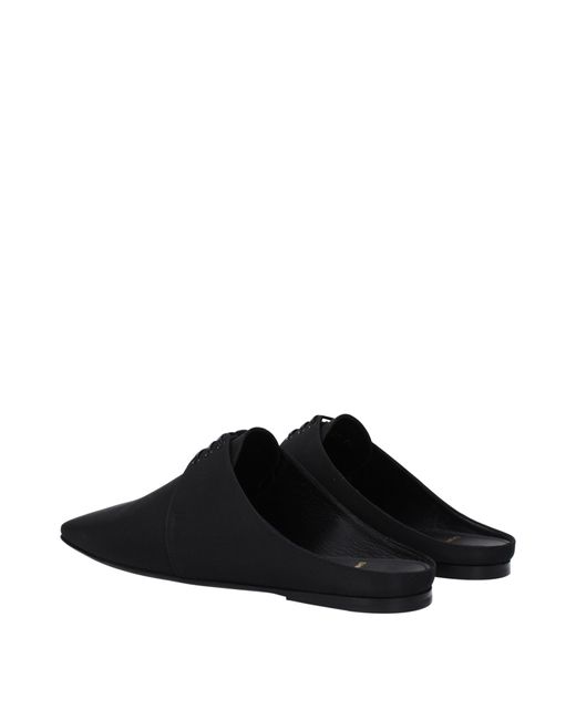 Saint Laurent Slippers En Hoeven Terence Man Stof Zwart in het Black voor heren
