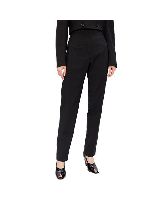 Alaïa Black Wool Trousers