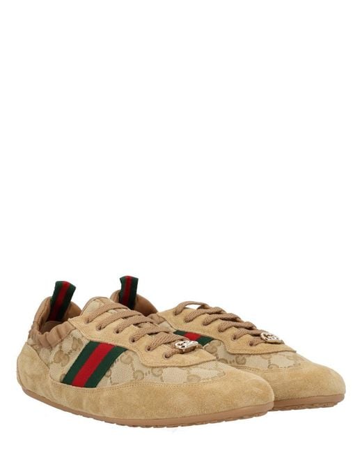 Gucci Brown "Shift" Sneaker
