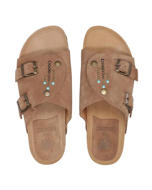 Taji Brown Sandalen