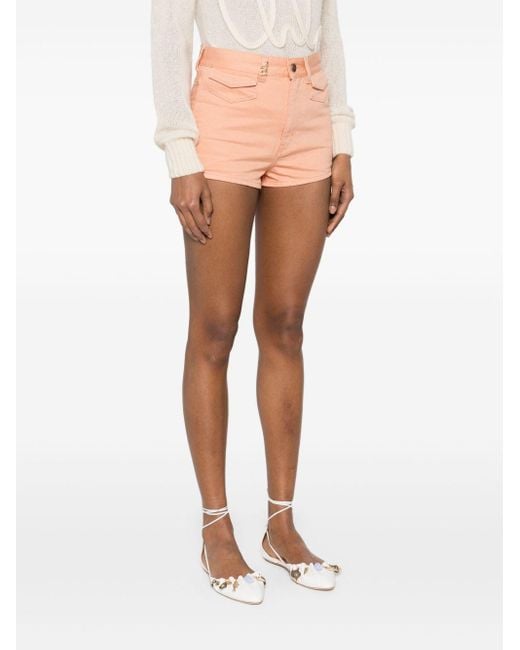 Pantalones cortos de mezclilla de Chloé de color Pink