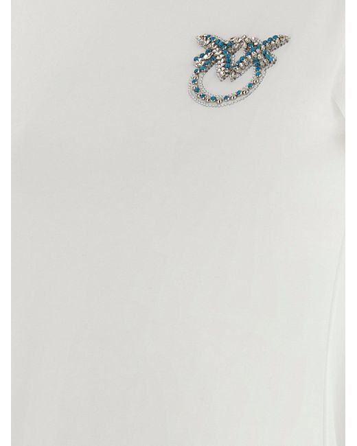 'Nambrone' T-shirt Pinko en coloris White
