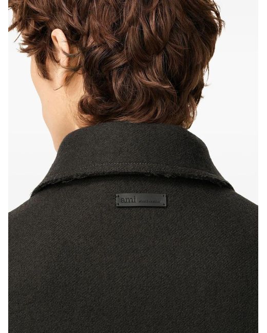 AMI Black Wool Jacket