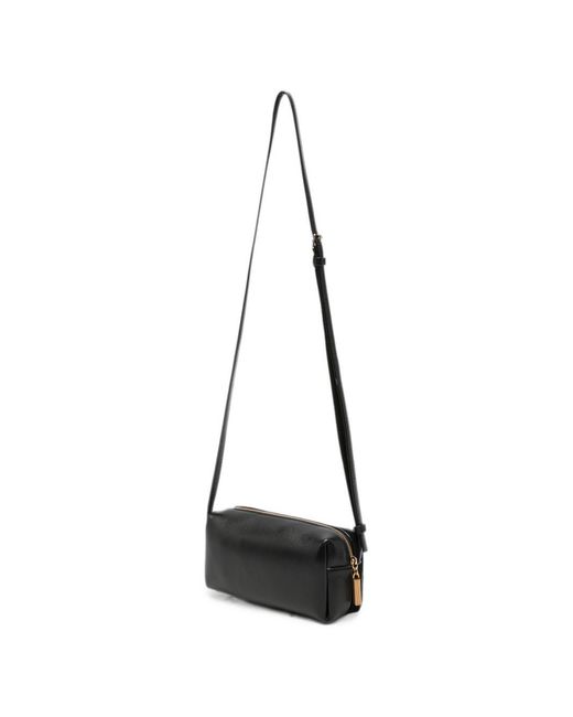 Khaite White Kye Mini Leather Crossbody Bag