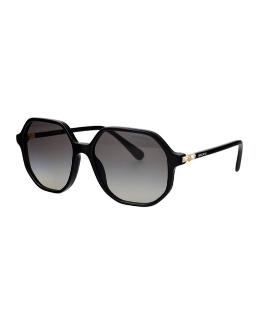 Swarovski Black Sunglasses
