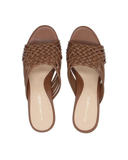 Paloma Barceló Brown Sandals
