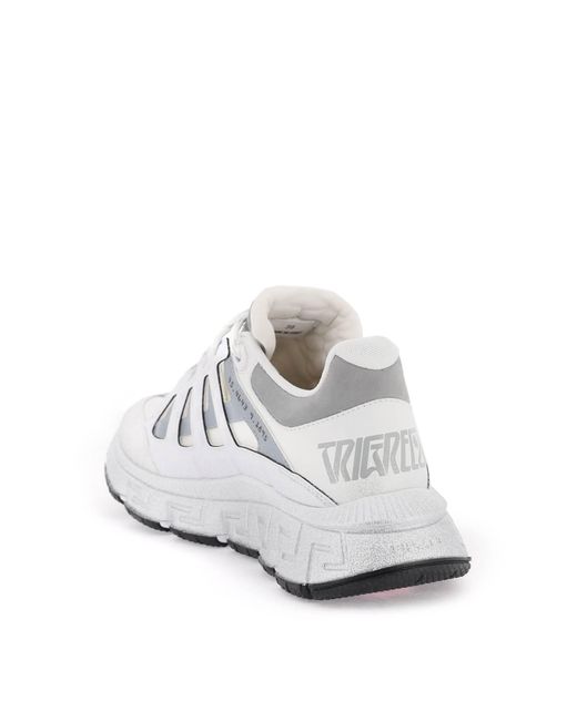 Versace 'trigreca' Sneakers in het White
