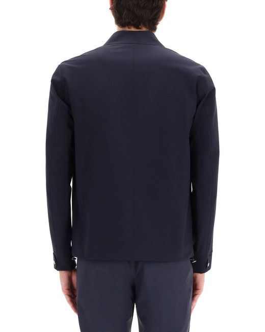 Herno Blue Essence Shacket