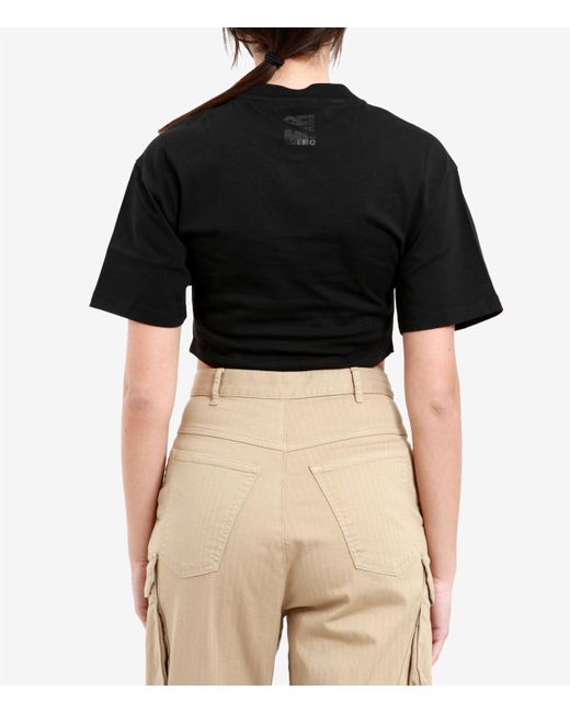 Semicouture Black T Shirts And Polos