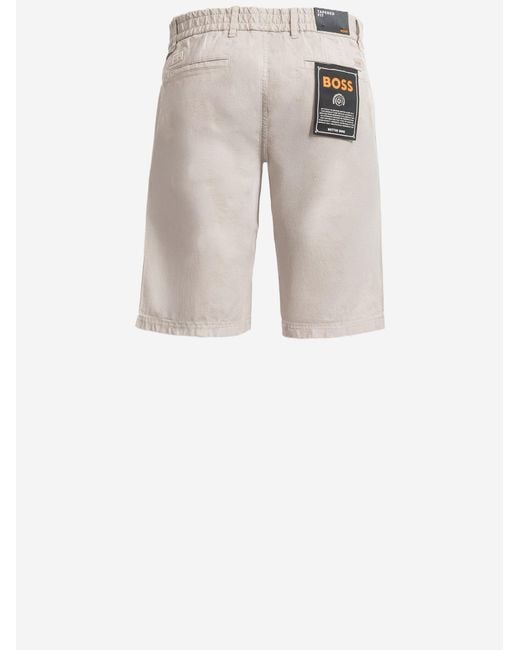 Boss Natural Stretch Cotton Pants for men
