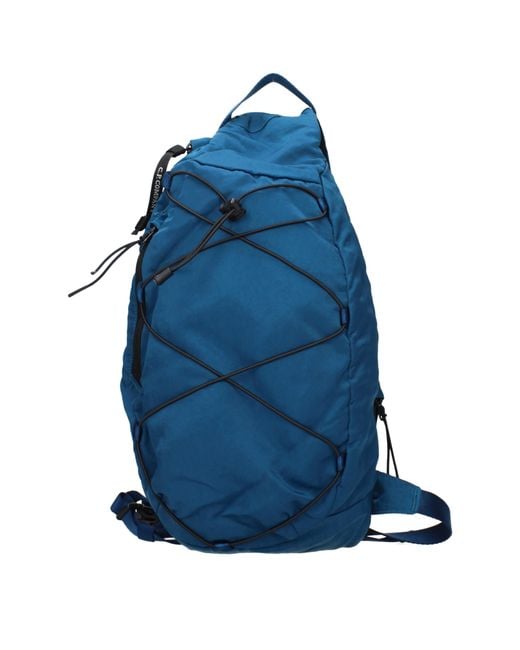 C P Company Blue Crossbody Bags/Deep Pacific Fabric