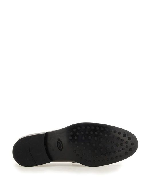 Tod's Black Mocassino