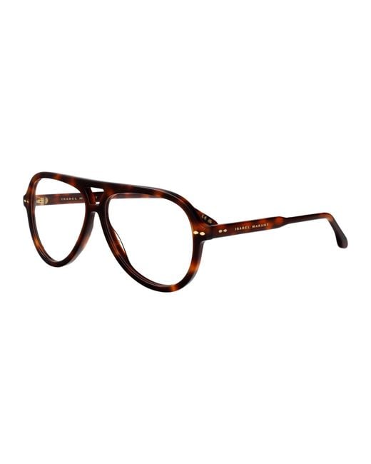 Isabel Marant Black Squared Optical Im 0236 086
