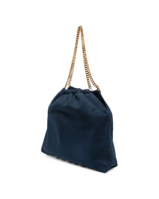 Stella McCartney Blue Falabella Medium Handbag