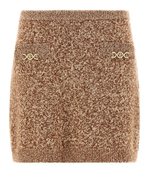 Versace 'mouline' Rok in het Brown