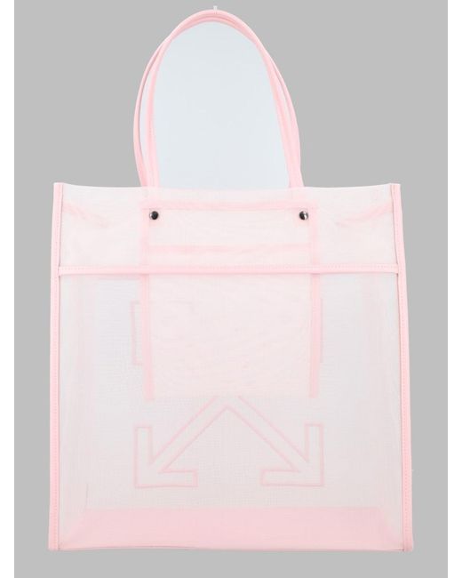 Off-White c/o Virgil Abloh Pink Tote Bag Market