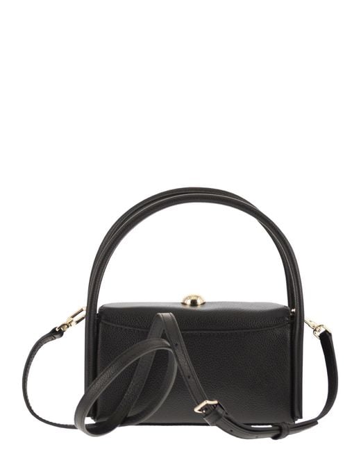 Furla Black Nicole Mini Leather Bag