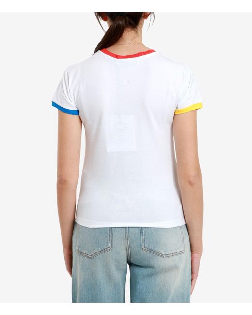 MSGM T Shirts En Polos Wit in het White