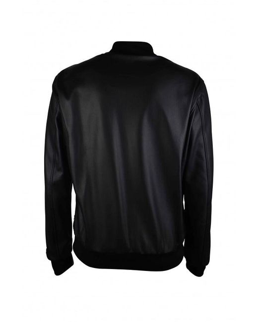 Philipp Plein Black Bomber Jacket