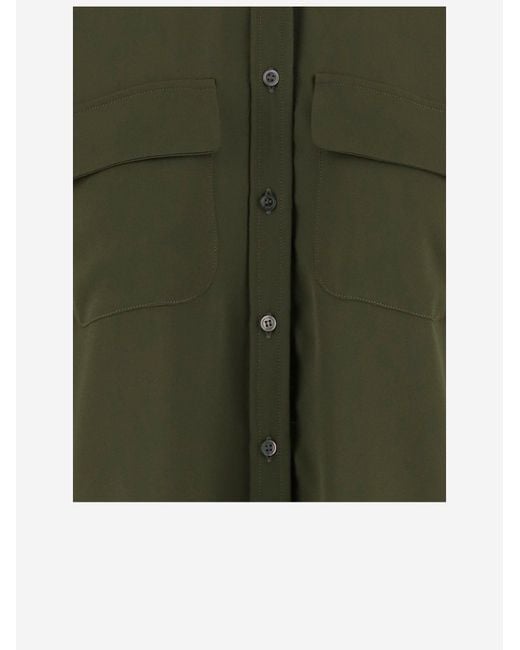 F.it Green Technical Fabric Shirt
