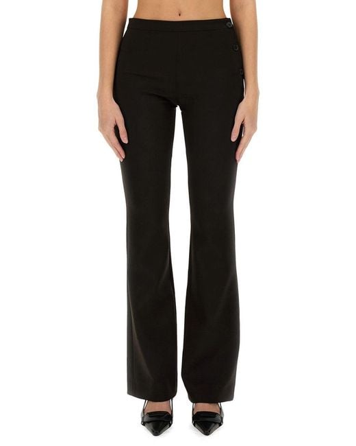 Courreges Black Tailored Pants