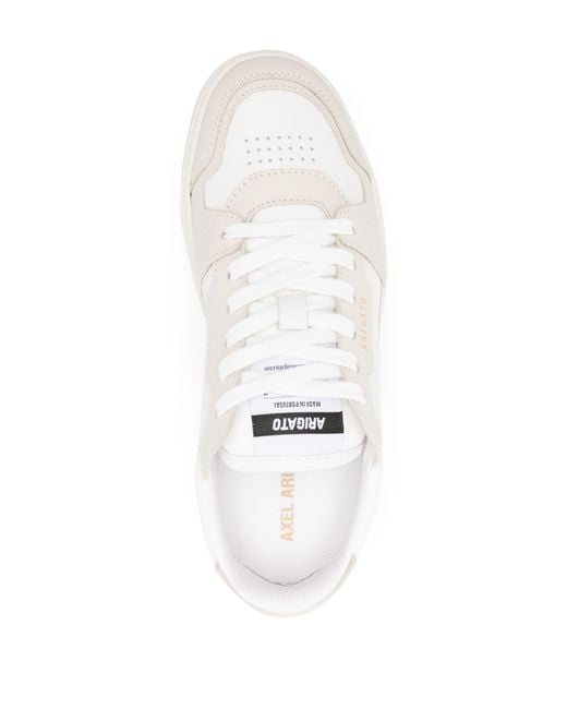 Axel Arigato White Dice Lo Low-Top Sneakers