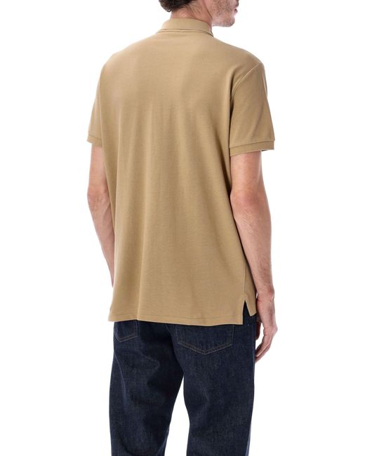 Polo Ralph Lauren Blue Slim-Fit Cotton Piqué Polo Shirt for men