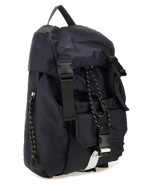 A.P.C. Black Sac À Dos Trek for men