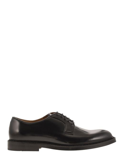 Doucal's Black Berby for men