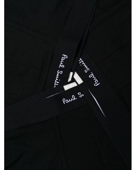 Paul Smith Black Trunk 3 Pack "Plain" for men