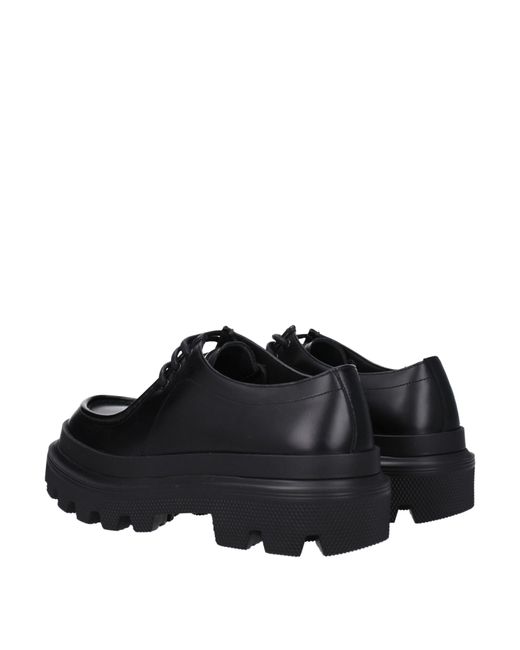 Dolce & Gabbana Black Dolce&Gabbana Derby Skin for men